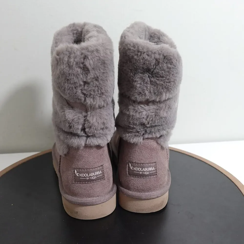 Koolaburra by UGG Boots Womens Size‎ 6 Suede Winter Warm Cozy 1114629